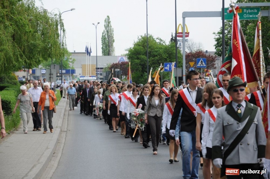 Zdjęcie w galerii na portalu naszraciborz.pl: Patriotyczna Majówka w Raciborzu wiadomości z regionu
