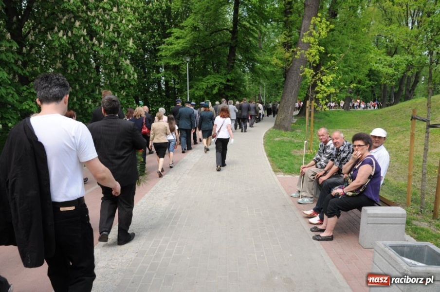 Zdjęcie w galerii na portalu naszraciborz.pl: Patriotyczna Majówka w Raciborzu wiadomości z regionu