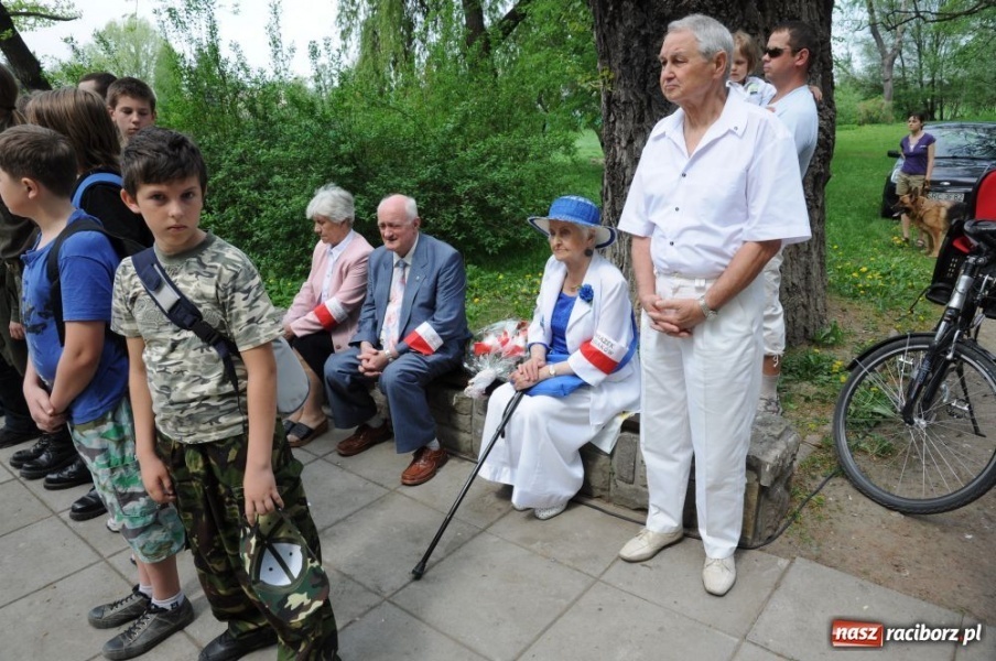 Zdjęcie w galerii na portalu naszraciborz.pl: Patriotyczna Majówka w Raciborzu wiadomości z regionu