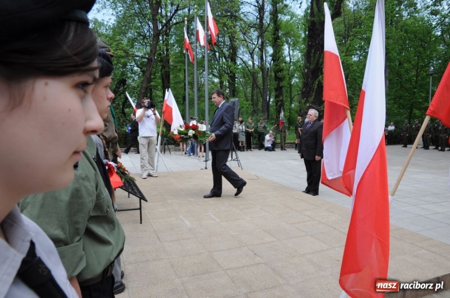Zdjęcie w galerii na portalu naszraciborz.pl: Patriotyczna Majówka w Raciborzu wiadomości z regionu