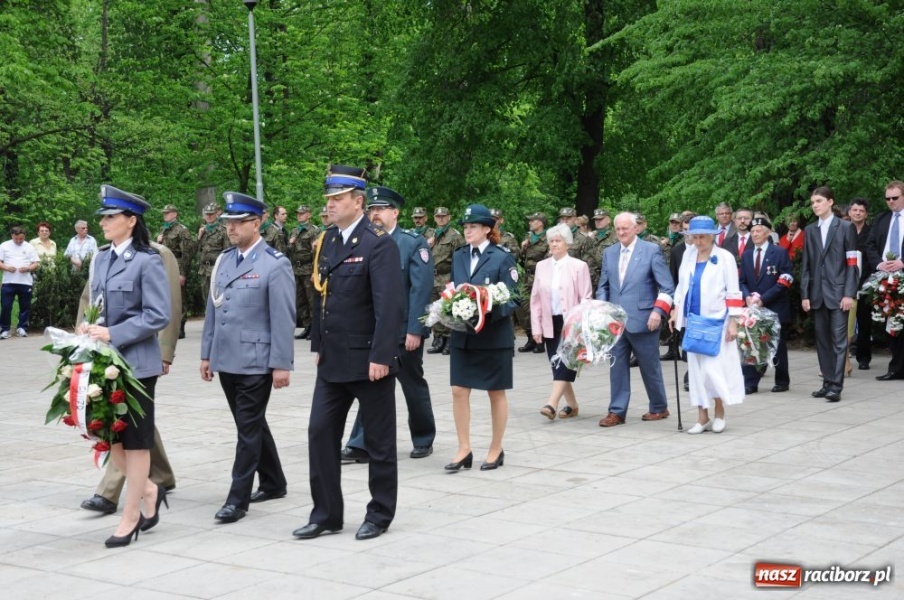 Zdjęcie w galerii na portalu naszraciborz.pl: Patriotyczna Majówka w Raciborzu wiadomości z regionu