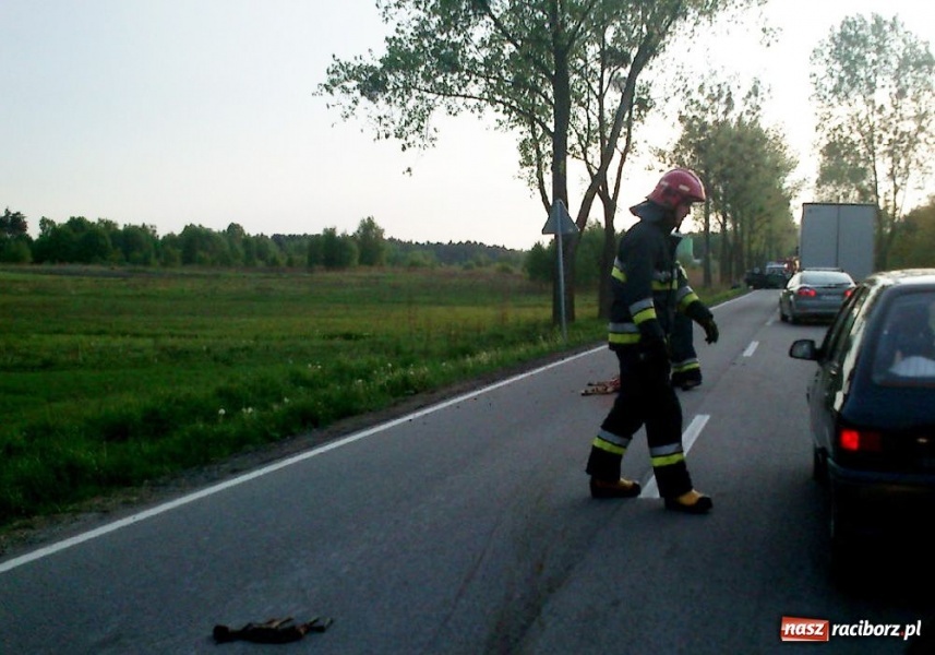 Zdjęcie w galerii na portalu naszraciborz.pl: W Małej Nędzy dachował nissan wiadomości z regionu