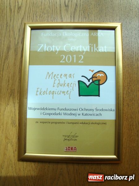 Zdjęcie w galerii na portalu naszraciborz.pl: Pomoc dla rolników. Certyfikat od Arki wiadomości z regionu