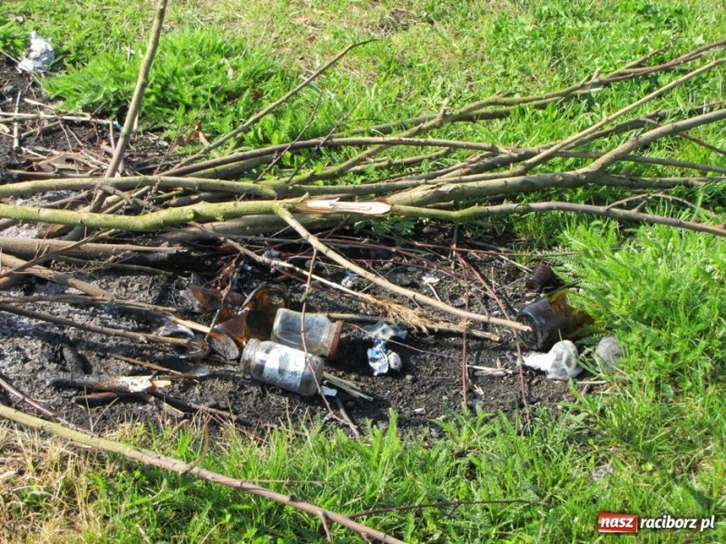 Zdjęcie w galerii na portalu naszraciborz.pl: Żwirownia tonie w śmieciach wiadomości z regionu