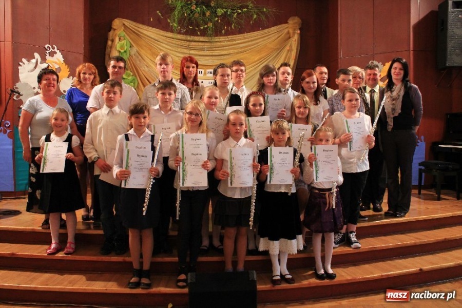 Zdjęcie w galerii na portalu naszraciborz.pl: Swoimi talentami dzielili się z widzami wiadomości z regionu