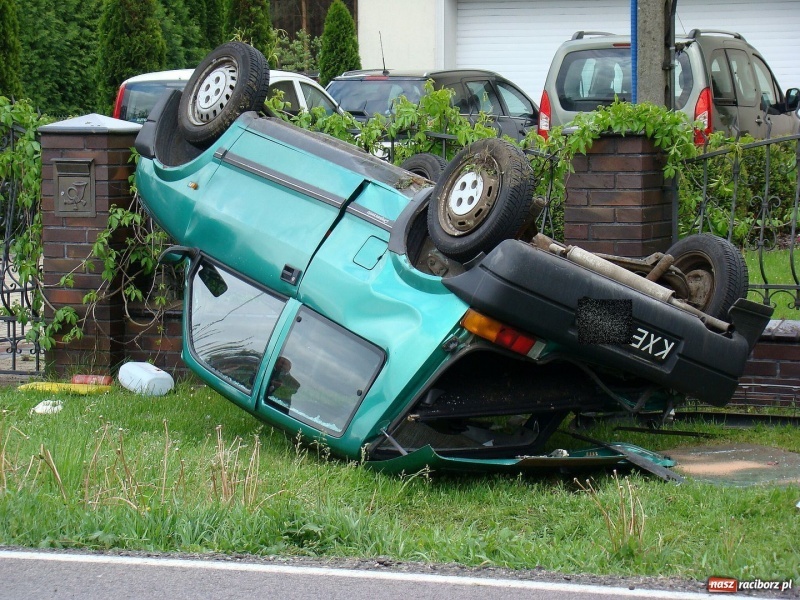Zdjęcie w galerii na portalu naszraciborz.pl: Feralny finał wyprzedzania na trzeciego wiadomości z regionu
