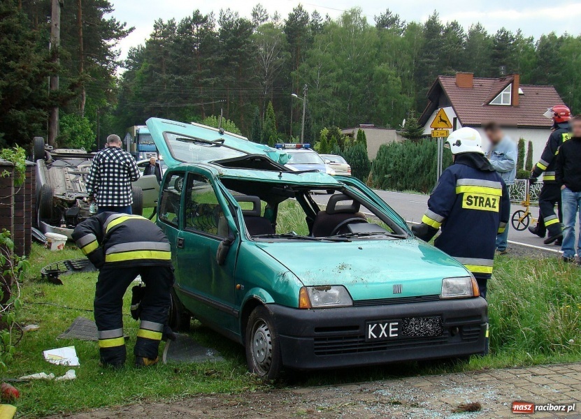 Zdjęcie w galerii na portalu naszraciborz.pl: Feralny finał wyprzedzania na trzeciego wiadomości z regionu