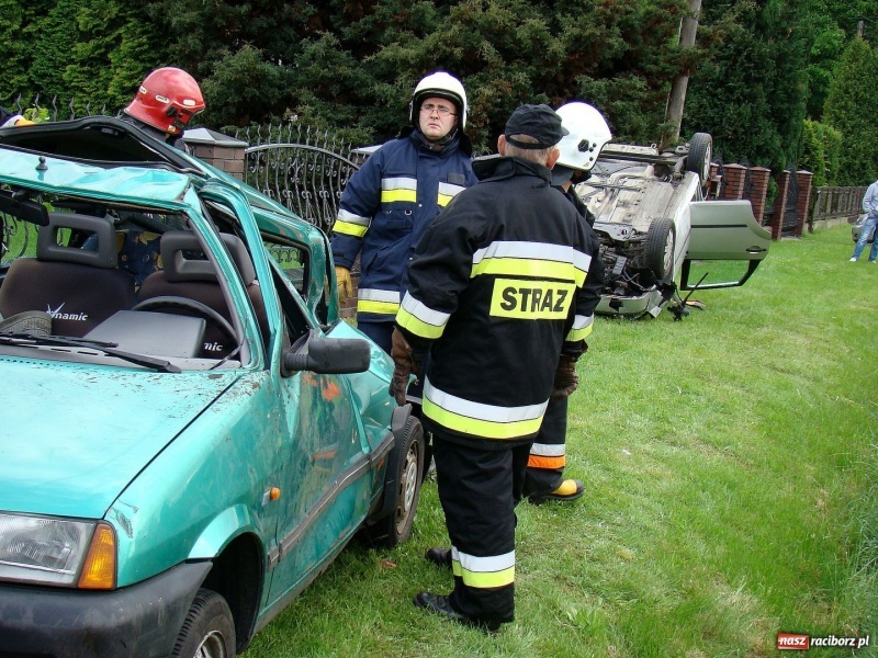 Zdjęcie w galerii na portalu naszraciborz.pl: Feralny finał wyprzedzania na trzeciego wiadomości z regionu
