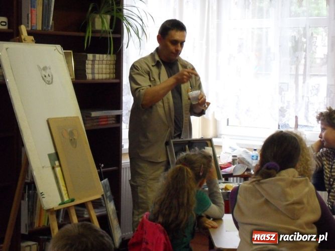 Zdjęcie w galerii na portalu naszraciborz.pl: Mały kleks i arcydzieło wiadomości z regionu