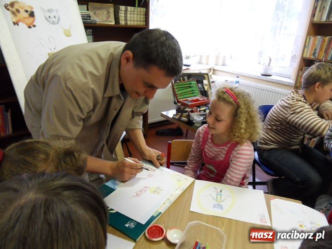 Zdjęcie w galerii na portalu naszraciborz.pl: Mały kleks i arcydzieło wiadomości z regionu