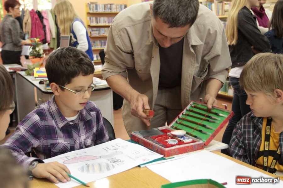 Zdjęcie w galerii na portalu naszraciborz.pl: Mały kleks i arcydzieło wiadomości z regionu