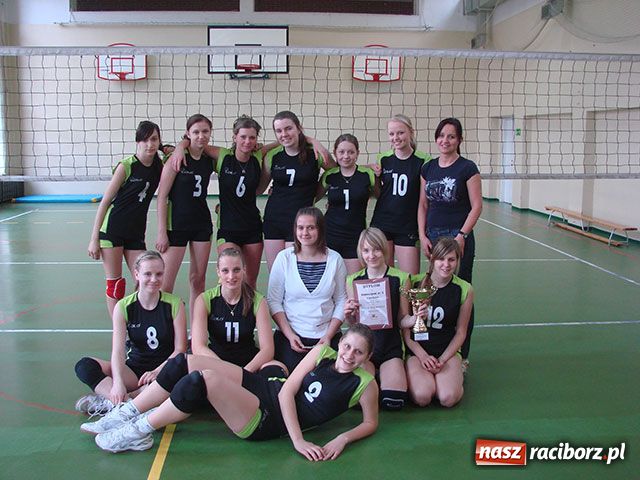 Zdjęcie w galerii na portalu naszraciborz.pl: Siatkarskie zmagania gimnazjalistek wiadomości z regionu