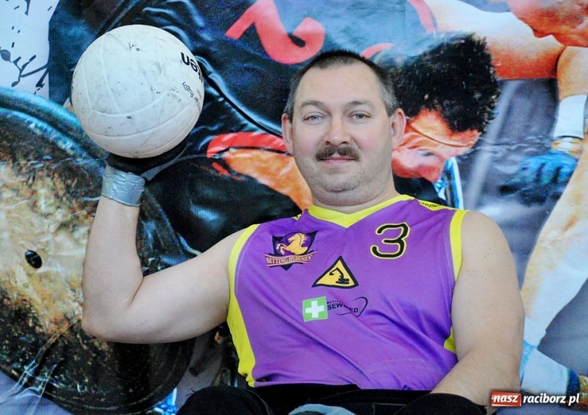 Zdjęcie w galerii na portalu naszraciborz.pl: Wheelchair Rugby w Arenie Rafako wiadomości z regionu