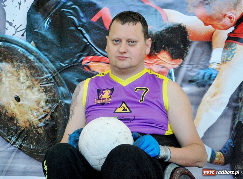 Zdjęcie w galerii na portalu naszraciborz.pl: Wheelchair Rugby w Arenie Rafako wiadomości z regionu