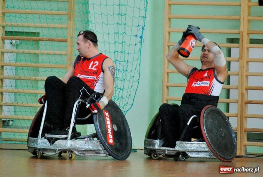 Zdjęcie w galerii na portalu naszraciborz.pl: Wheelchair Rugby w Arenie Rafako wiadomości z regionu
