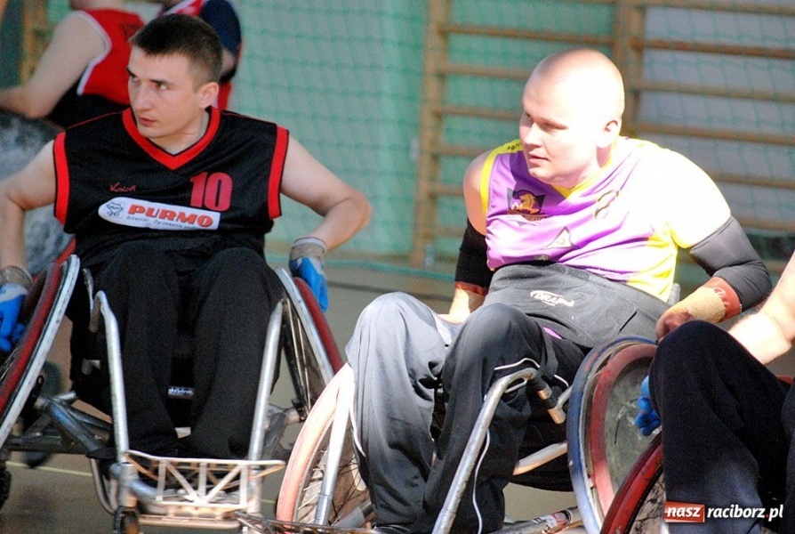 Zdjęcie w galerii na portalu naszraciborz.pl: Wheelchair Rugby w Arenie Rafako wiadomości z regionu