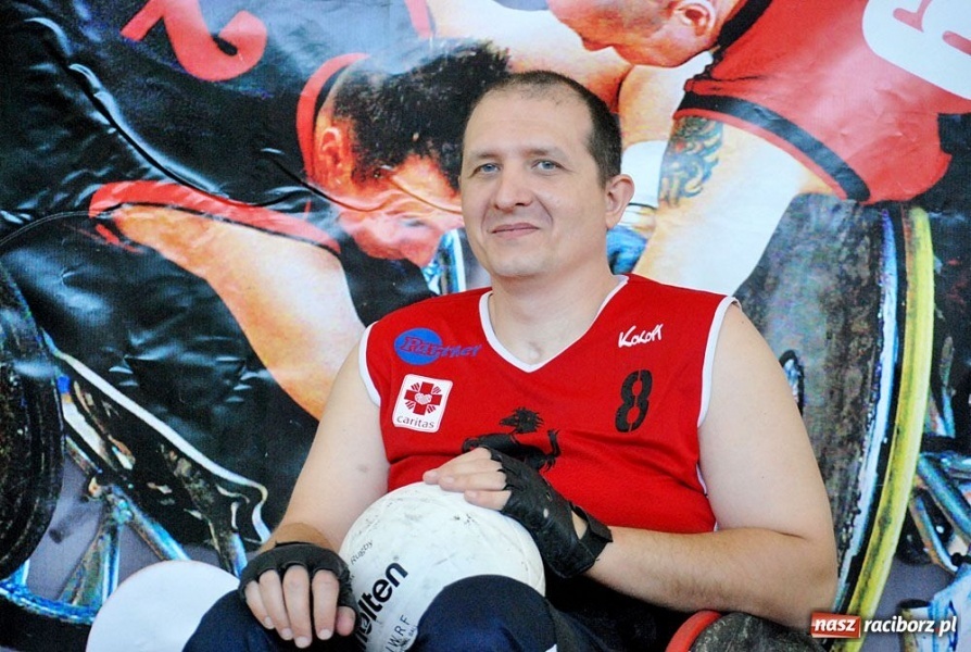 Zdjęcie w galerii na portalu naszraciborz.pl: Wheelchair Rugby w Arenie Rafako wiadomości z regionu