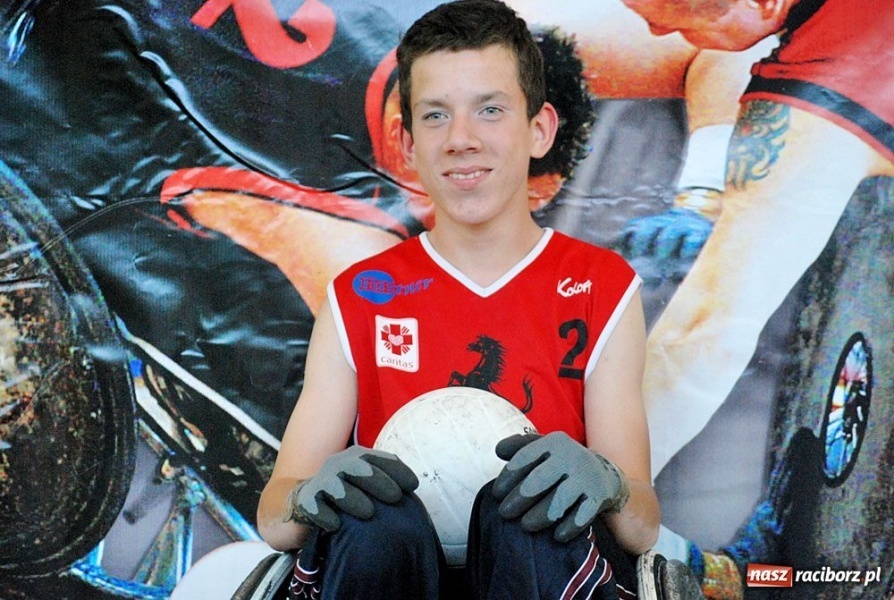Zdjęcie w galerii na portalu naszraciborz.pl: Wheelchair Rugby w Arenie Rafako wiadomości z regionu