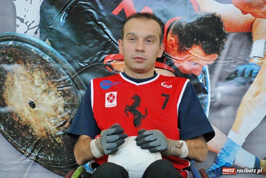 Zdjęcie w galerii na portalu naszraciborz.pl: Wheelchair Rugby w Arenie Rafako wiadomości z regionu