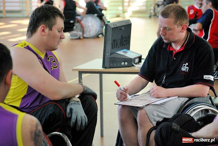 Zdjęcie w galerii na portalu naszraciborz.pl: Wheelchair Rugby w Arenie Rafako wiadomości z regionu