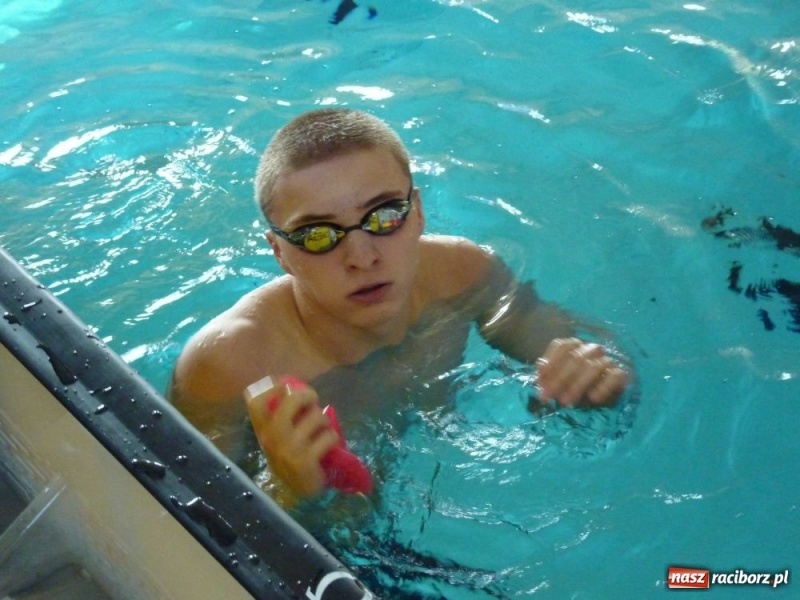Zdjęcie w galerii na portalu naszraciborz.pl: Pływanie: Tokarski najlepszy wiadomości z regionu