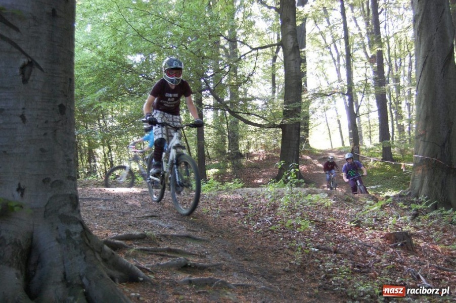 Zdjęcie w galerii na portalu naszraciborz.pl: Raciborscy downhillowcy w akcji wiadomości z regionu