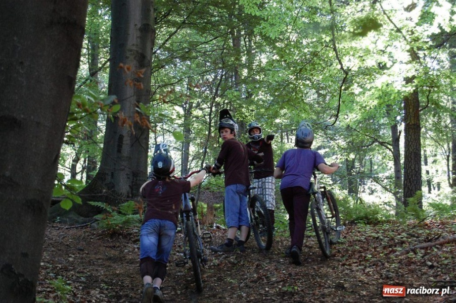 Zdjęcie w galerii na portalu naszraciborz.pl: Raciborscy downhillowcy w akcji wiadomości z regionu