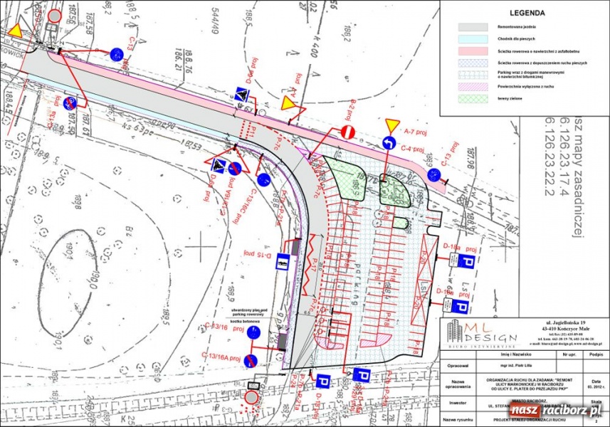 Zdjęcie w galerii na portalu naszraciborz.pl: Będzie remont parkingu pod Oborą wiadomości z regionu