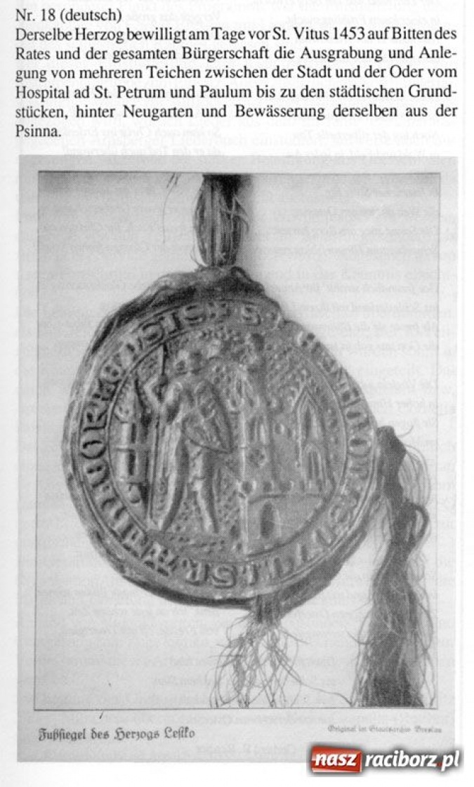 Zdjęcie w galerii na portalu naszraciborz.pl: Archiwum Der Ratiborer część I wiadomości z regionu