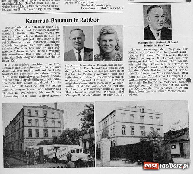 Zdjęcie w galerii na portalu naszraciborz.pl: Archiwum Der Ratiborer część I wiadomości z regionu