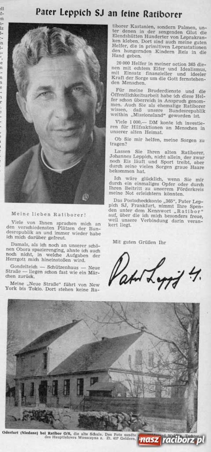 Zdjęcie w galerii na portalu naszraciborz.pl: Archiwum Der Ratiborer część I wiadomości z regionu