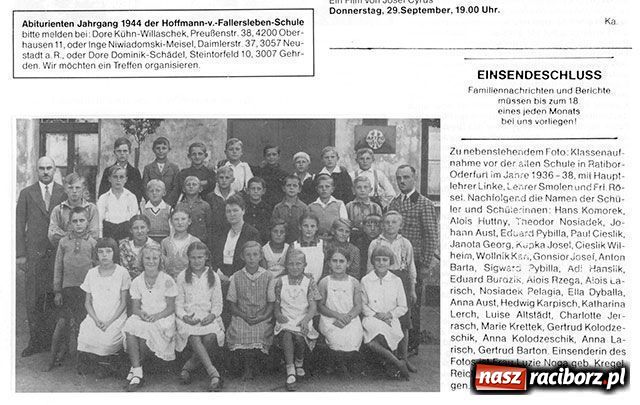 Zdjęcie w galerii na portalu naszraciborz.pl: Archiwum Der Ratiborer część I wiadomości z regionu