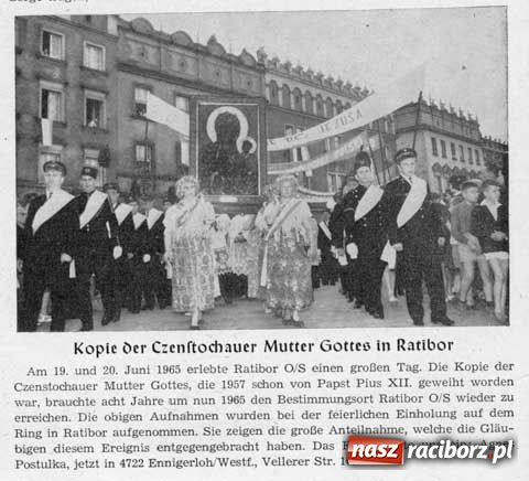 Zdjęcie w galerii na portalu naszraciborz.pl: Archiwum Der Ratiborer część I wiadomości z regionu