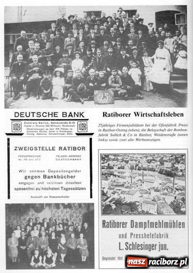 Zdjęcie w galerii na portalu naszraciborz.pl: Archiwum Der Ratiborer część I wiadomości z regionu
