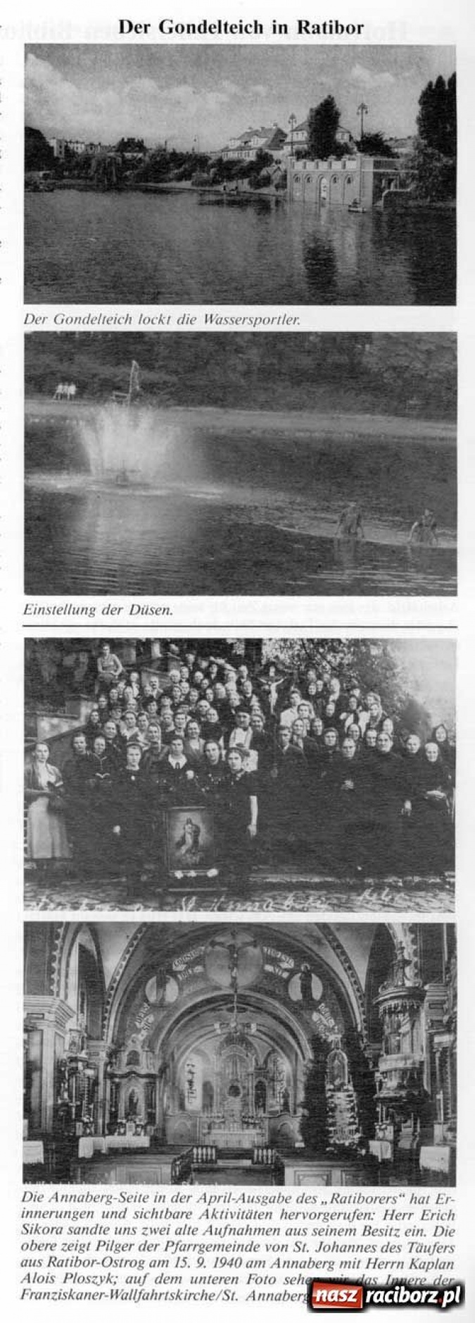 Zdjęcie w galerii na portalu naszraciborz.pl: Archiwum Der Ratiborer część I wiadomości z regionu