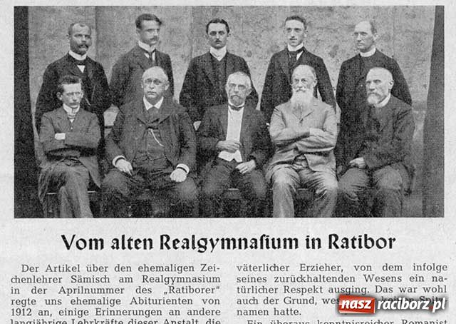 Zdjęcie w galerii na portalu naszraciborz.pl: Archiwum Der Ratiborer część I wiadomości z regionu