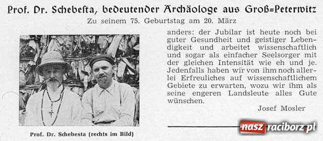 Zdjęcie w galerii na portalu naszraciborz.pl: Archiwum Der Ratiborer część I wiadomości z regionu