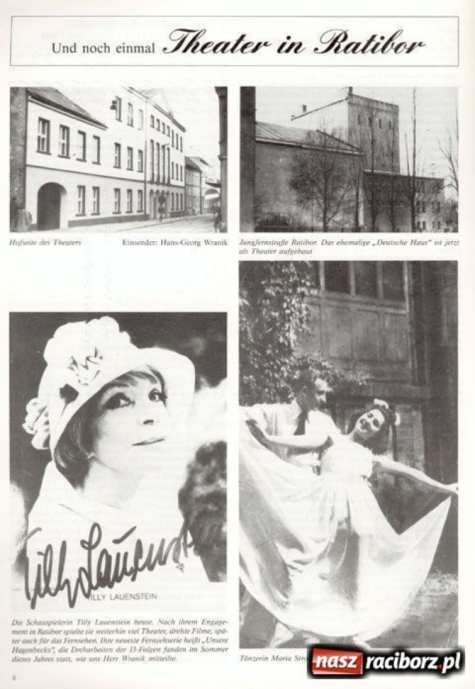 Zdjęcie w galerii na portalu naszraciborz.pl: Archiwum Der Ratiborer część I wiadomości z regionu