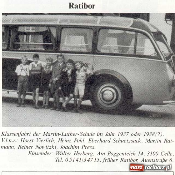 Zdjęcie w galerii na portalu naszraciborz.pl: Archiwum Der Ratiborer część I wiadomości z regionu