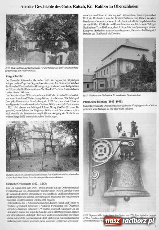 Zdjęcie w galerii na portalu naszraciborz.pl: Archiwum Der Ratiborer część I wiadomości z regionu