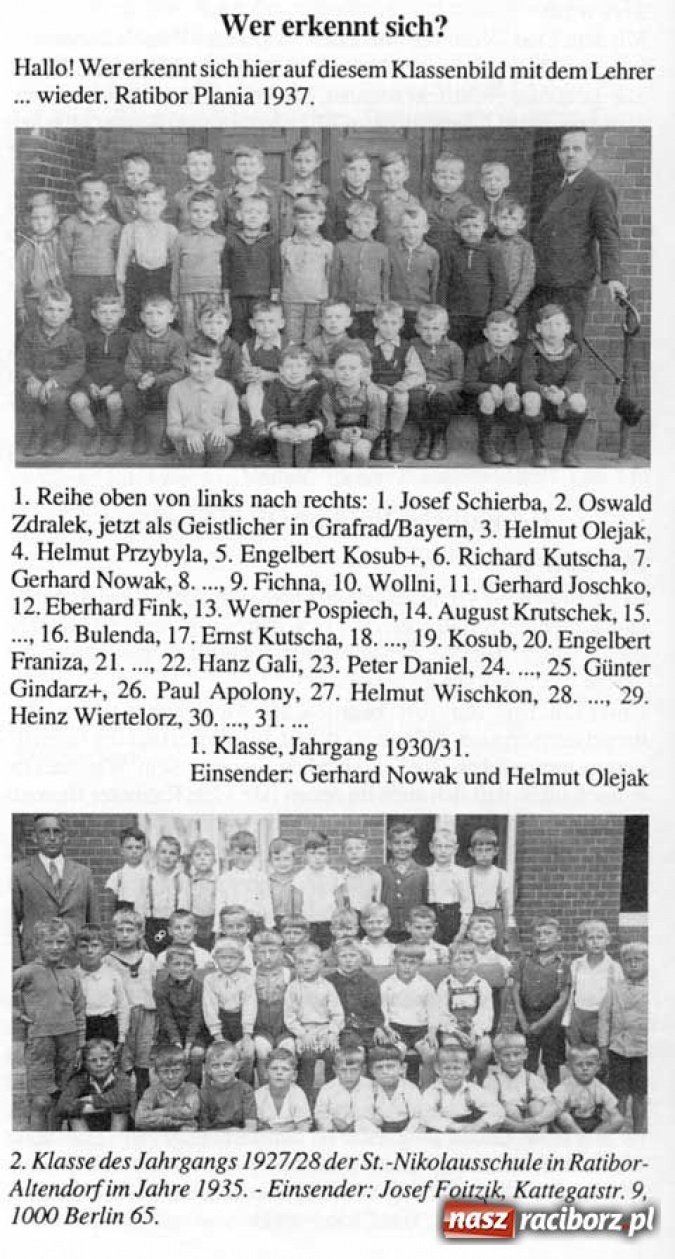 Zdjęcie w galerii na portalu naszraciborz.pl: Archiwum Der Ratiborer część I wiadomości z regionu