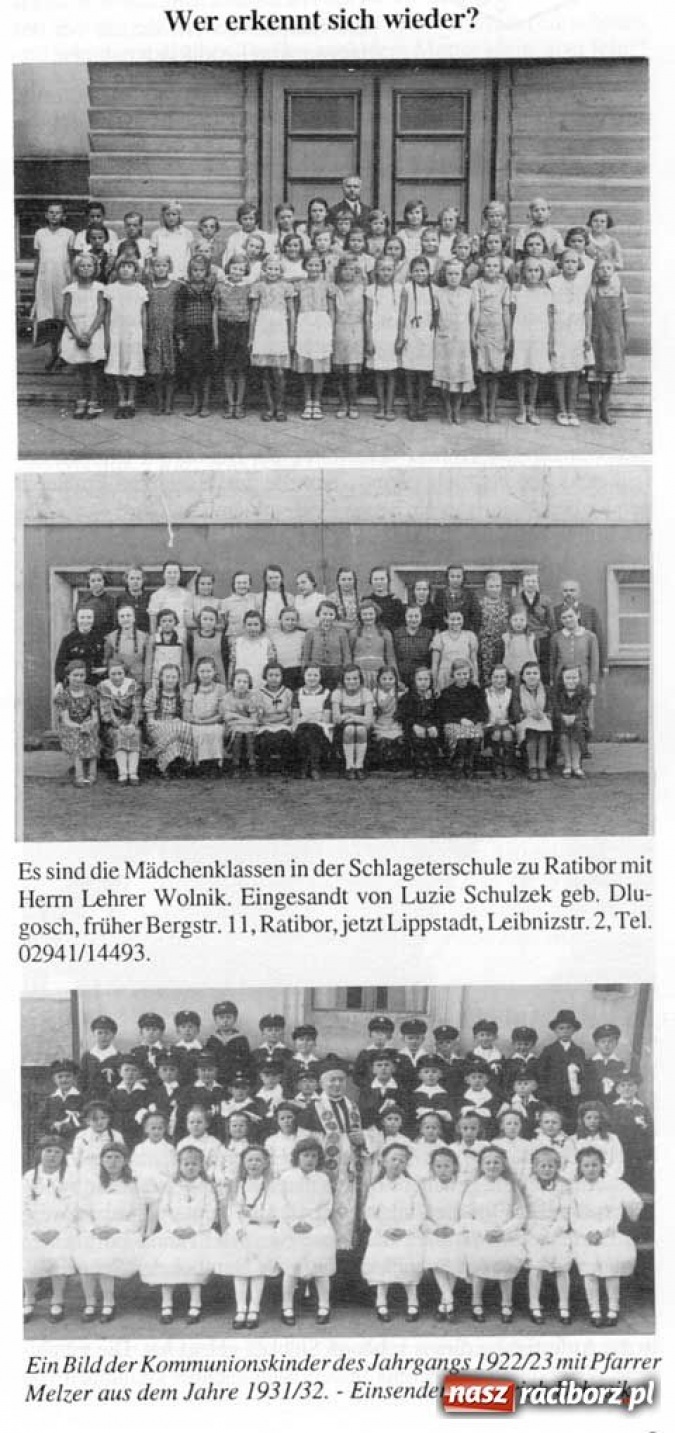 Zdjęcie w galerii na portalu naszraciborz.pl: Archiwum Der Ratiborer część I wiadomości z regionu
