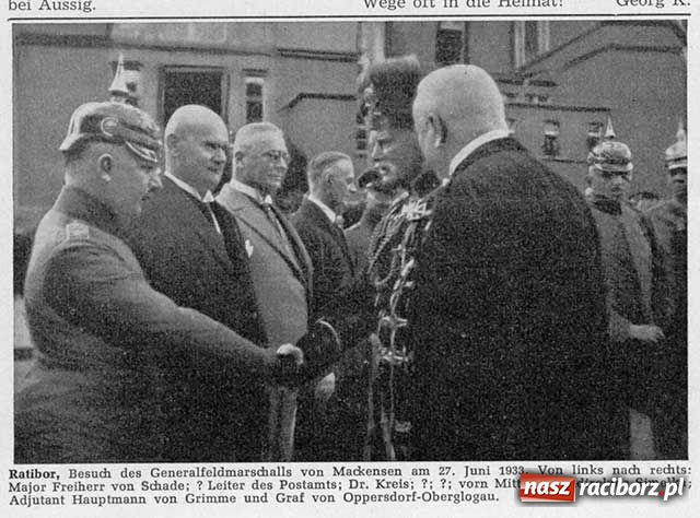 Zdjęcie w galerii na portalu naszraciborz.pl: Archiwum Der Ratiborer część 2 wiadomości z regionu