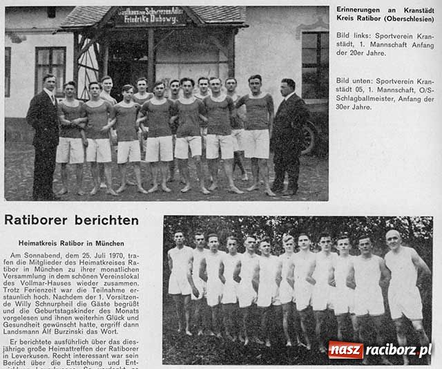 Zdjęcie w galerii na portalu naszraciborz.pl: Archiwum Der Ratiborer część 2 wiadomości z regionu