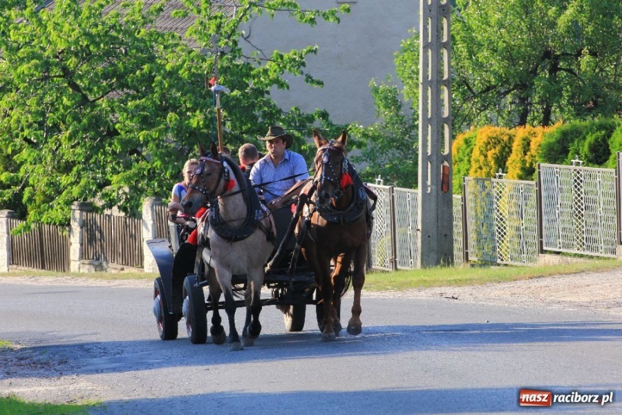Zdjęcie w galerii na portalu naszraciborz.pl: Procesja ku czci św. Urbana w Kobyli wiadomości z regionu