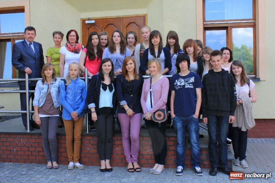 Zdjęcie w galerii na portalu naszraciborz.pl: Młodzież z Balve spotkała się ze starostą wiadomości z regionu