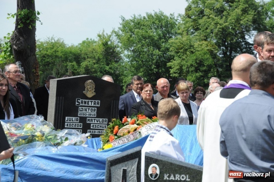 Zdjęcie w galerii na portalu naszraciborz.pl: Dziś pożegnano śp. Piotra Starzyńskiego wiadomości z regionu