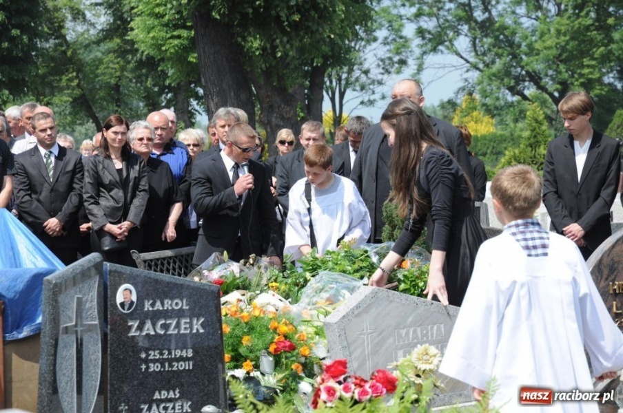 Zdjęcie w galerii na portalu naszraciborz.pl: Dziś pożegnano śp. Piotra Starzyńskiego wiadomości z regionu