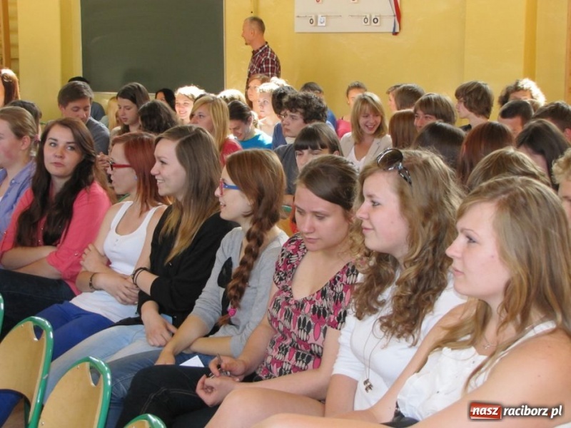 Zdjęcie w galerii na portalu naszraciborz.pl: Ukraińcy na eko-konferencji w II LO wiadomości z regionu