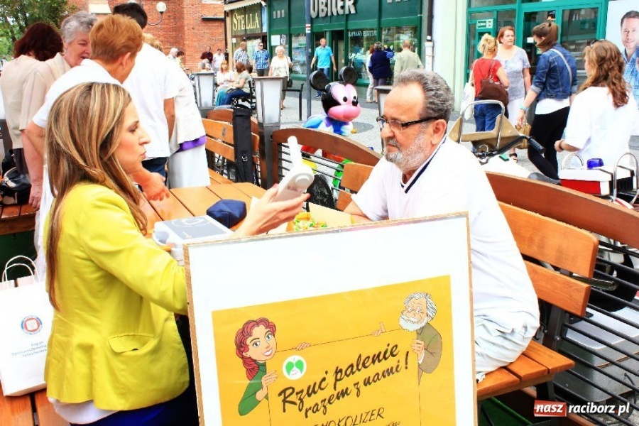 Zdjęcie w galerii na portalu naszraciborz.pl: Światowy Dzień bez Papierosa wiadomości z regionu